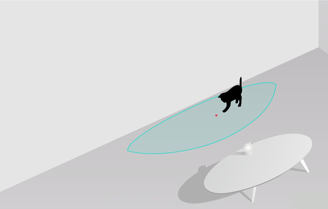 Inteligentny laser do zabawy dla psa / kota Petoneer Smart Dot